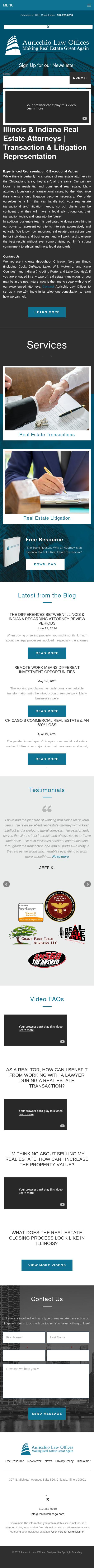 Auricchio Law Offices - Chicago IL Lawyers