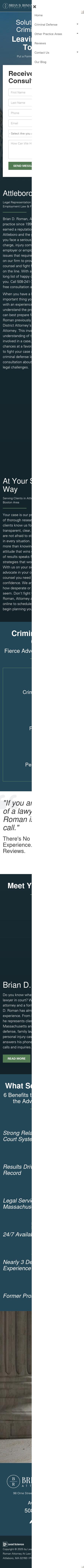 Brian D. Roman, Attorney at Law - North Attleboro MA Lawyers