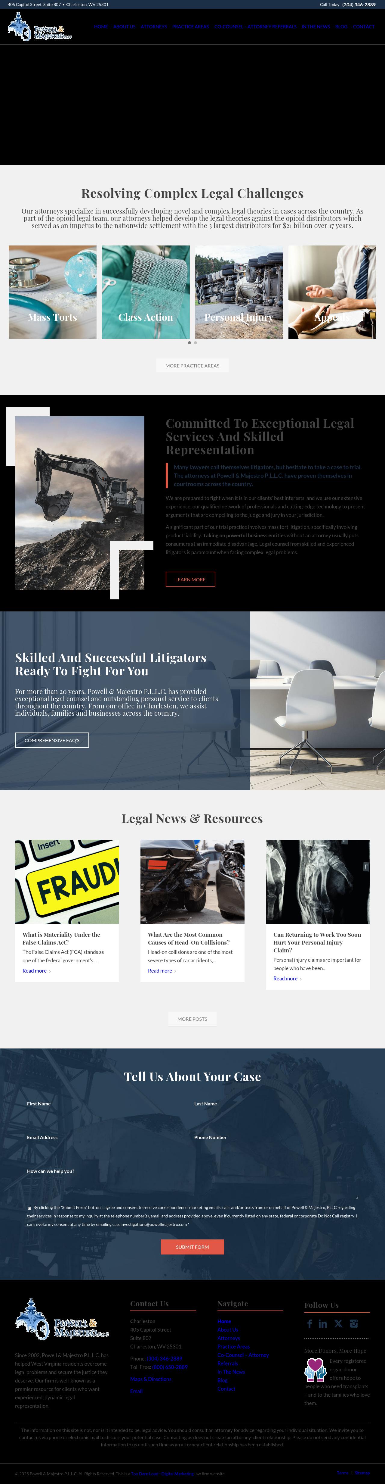 Powell & Majestro P.L.L.C. - Charleston WV Lawyers