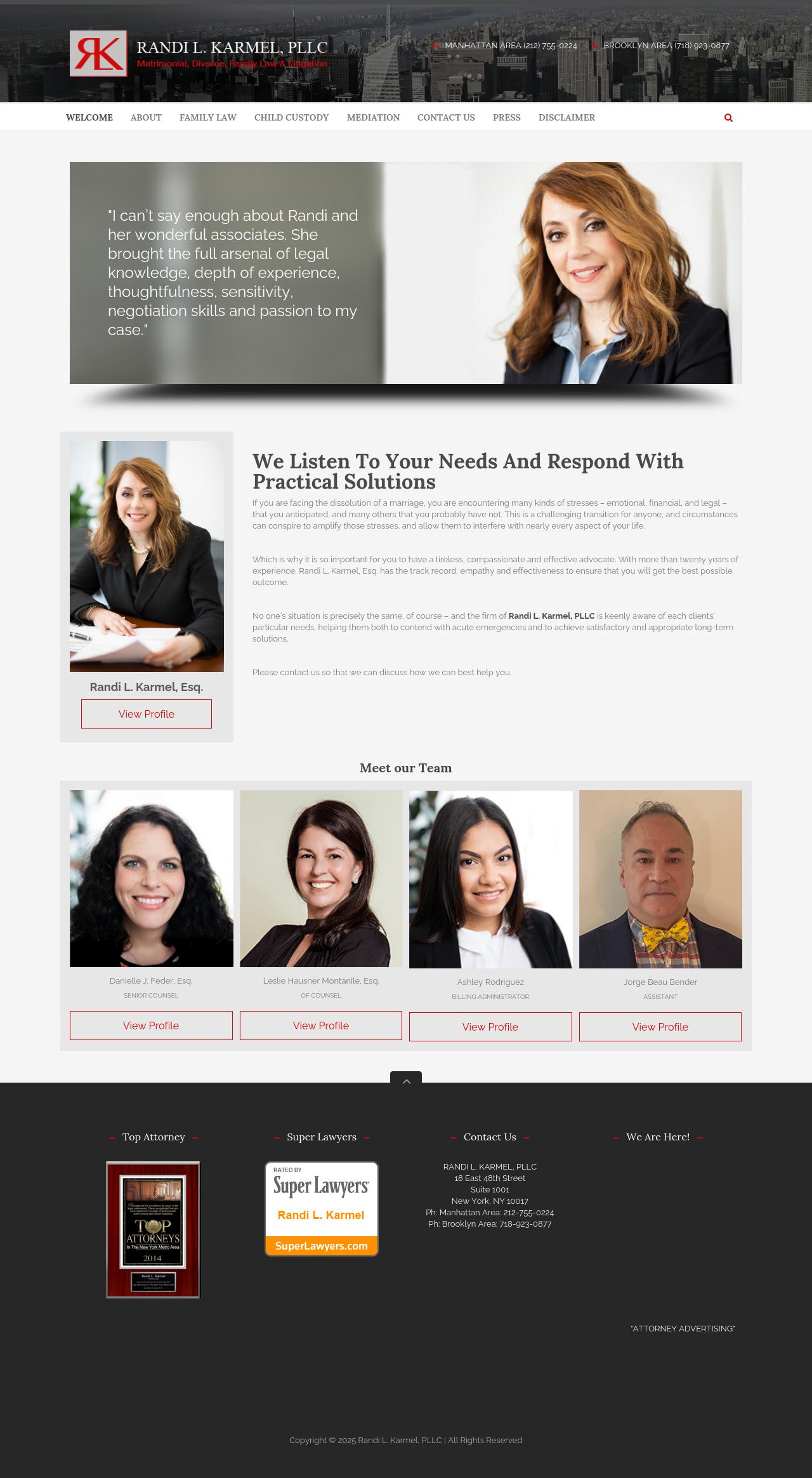 Randi L. Karmel PLLC - New York NY Lawyers